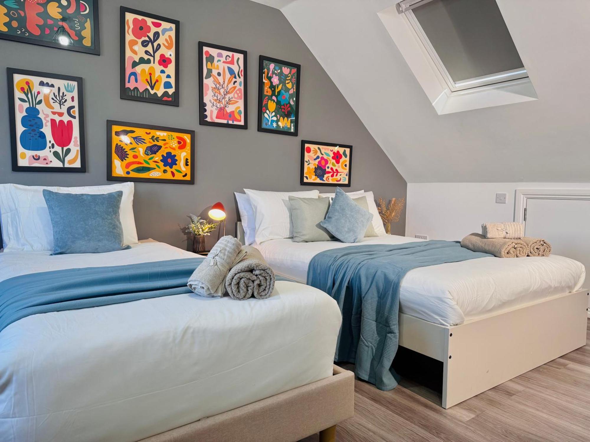 Bright Studio Loft 30Min To Central London Exterior foto